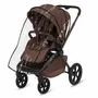 Carucior 3 in 1, Lionelo, Freya, Cu scoica ADAC, Landou si salteluta ventilate, Pliabil, Reglare spatar- 3 pozitii, Suport de picioare- 4 pozitii, Maner- 3 pozitii, Sustine 22 kg, Cu accesorii, 0 luni+, Maro/bej - 9