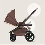 Carucior 3 in 1, Lionelo, Freya, Cu scoica ADAC, Landou si salteluta ventilate, Pliabil, Reglare spatar- 3 pozitii, Suport de picioare- 4 pozitii, Maner- 3 pozitii, Sustine 22 kg, Cu accesorii, 0 luni+, Maro/bej - 33
