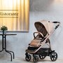 Peg perego - Carucior 3 in 1  Veloce, SLK, 0 - 22 kg, Mon Amour, Bej / Roz - 7