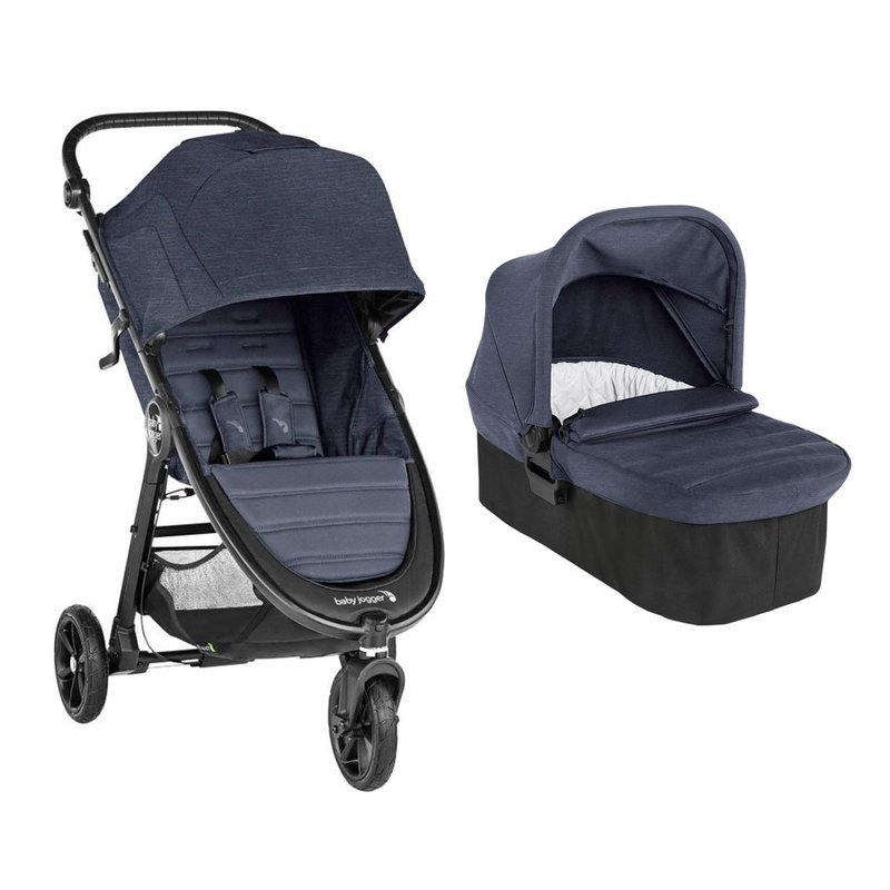 Baby jogger - carucior city mini gt2, sistem 2 in 1, carbon