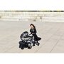 Bexa - Carucior copii 3 in 1, reversibil, complet accesorizat, 0-36 luni,  Air Silver Black - 4