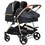 Chipolino - Carucior gemeni  Duo Smart 2 in 1 raven - 2