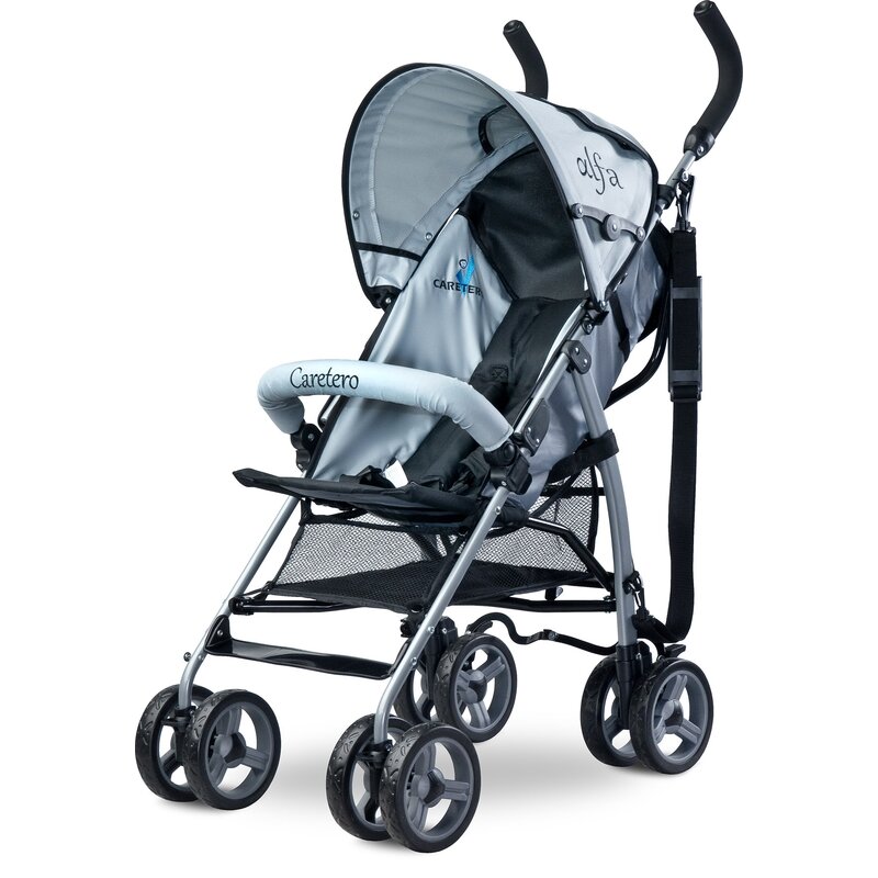 Caretero - carucior sport alfa, negru