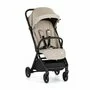 Carucior sport, Petite&Mars, Flip, Pliere compacta cu o mana, Spatar reglabil pana la pozitie de somn, Suport picioare reglabil, Copertina extensibila cu protectie UPF50+, Pana la 22 kg, 0 luni+, Bej