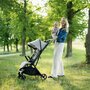 Carucior sport, Petite&Mars, Flip, Pliere compacta cu o mana, Spatar reglabil pana la pozitie de somn, Suport picioare reglabil, Copertina extensibila cu protectie UPF50+, Pana la 22 kg, 0 luni+, Verde Matcha - 2