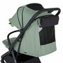 Carucior sport, Petite&Mars, Flip, Pliere compacta cu o mana, Spatar reglabil pana la pozitie de somn, Suport picioare reglabil, Copertina extensibila cu protectie UPF50+, Pana la 22 kg, 0 luni+, Verde Matcha - 13