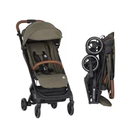 Black Friday - Reduceri Carucior sport, Petite&Mars, Fly, Pliere compacta, Spatar reglabil pana la pozitie de somn, Suport picioare reglabil, Copertina extensibila cu protectie UPF40+, Suport pahar inclus, Pana la 22 kg, 0 luni+, Verde Promotie