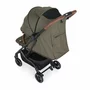 Carucior sport, Petite&Mars, Fly, Pliere compacta, Spatar reglabil pana la pozitie de somn, Suport picioare reglabil, Copertina extensibila cu protectie UPF40+, Suport pahar inclus, Pana la 22 kg, 0 luni+, Verde - 11