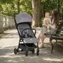 Carucior sport, Petite&Mars, Pax Ultimate, Compact - 7 kg, Spatar ajustabil, Suport picioare reglabil, Pliere tip carte, 6-36 luni, Pana la 22 kg, Gri - 2