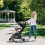 Carucior sport pliabil automat, Nano, Cadru din aluminium, maner din piele ecologica, spatar reglabil, suport pentru sticla, Conform cu standardul european de securitate EN 1888-2:2018, FreeON, Grey - 12