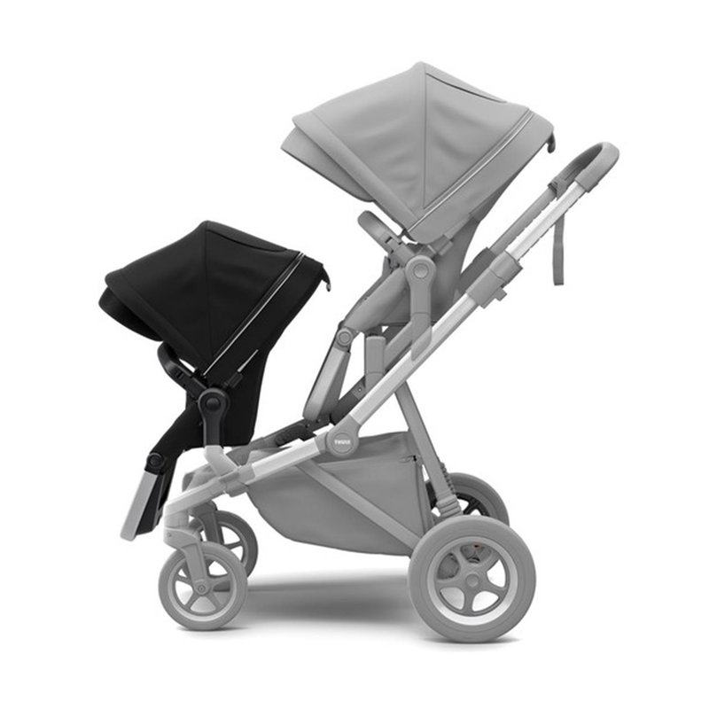 Thule – Carucior Sleek pentru 2 copii, Midnight Black Articole