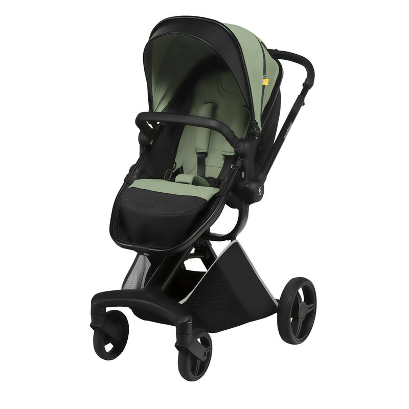 Carucior transformabil 2 in 1 skiddou nasjo, wild climber, verde