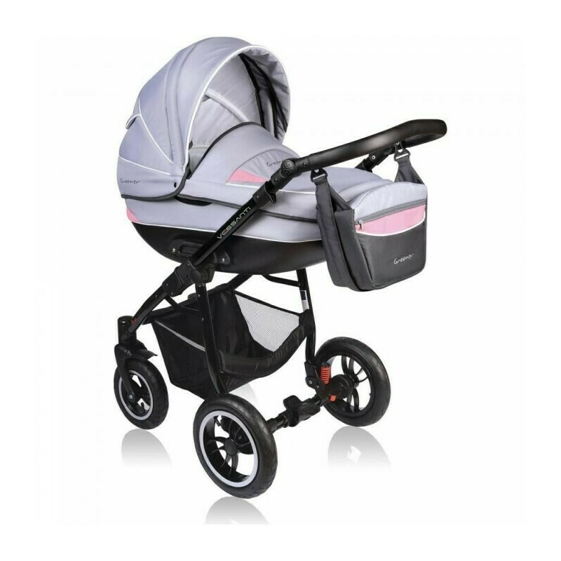 Carucior VESSANTI Crooner 2 in 1 - Pink/Gray