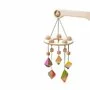 Carusel Montessori din lemn cu 5 corpuri geometrice, colorate, Mobbli - 1
