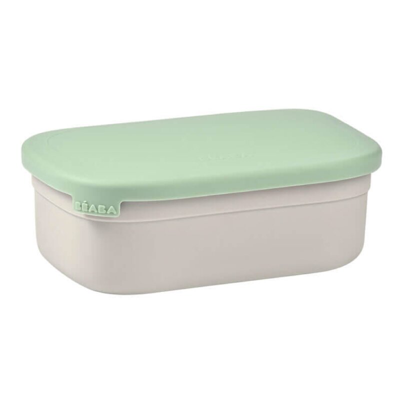 Beaba - caserola inox sage green