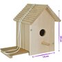 Eichhorn - Set creativ Casuta din lemn pentru pasari - Bird House - 12