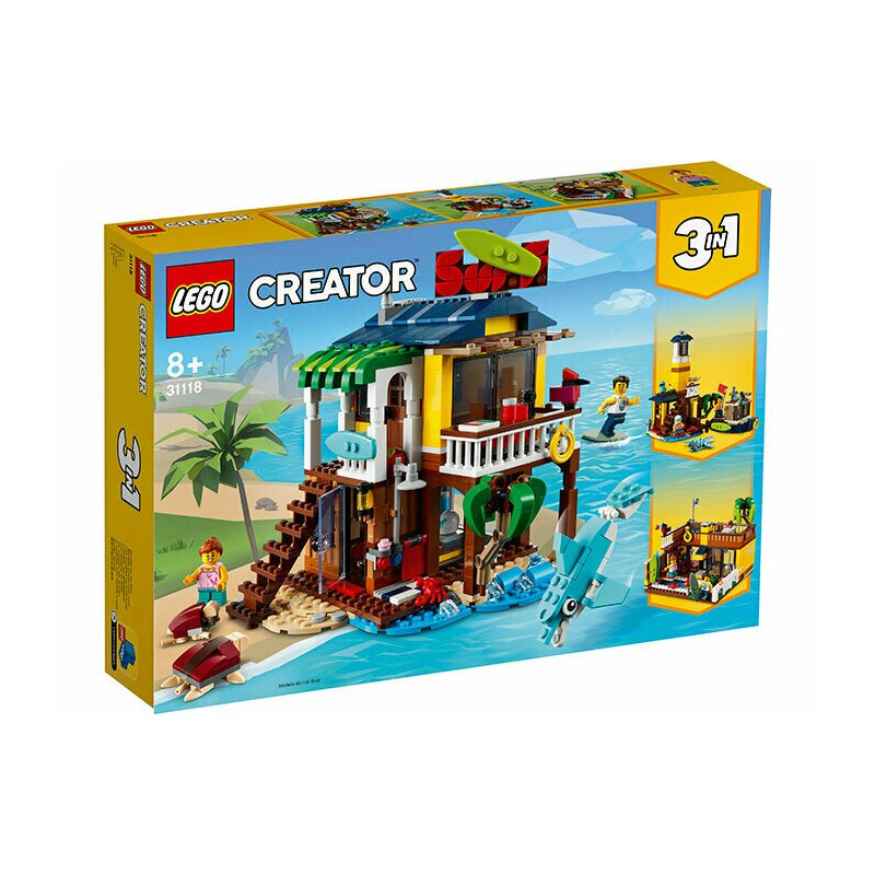 LEGO - Set de constructie Casuta surferilor ® Creator, pcs 564