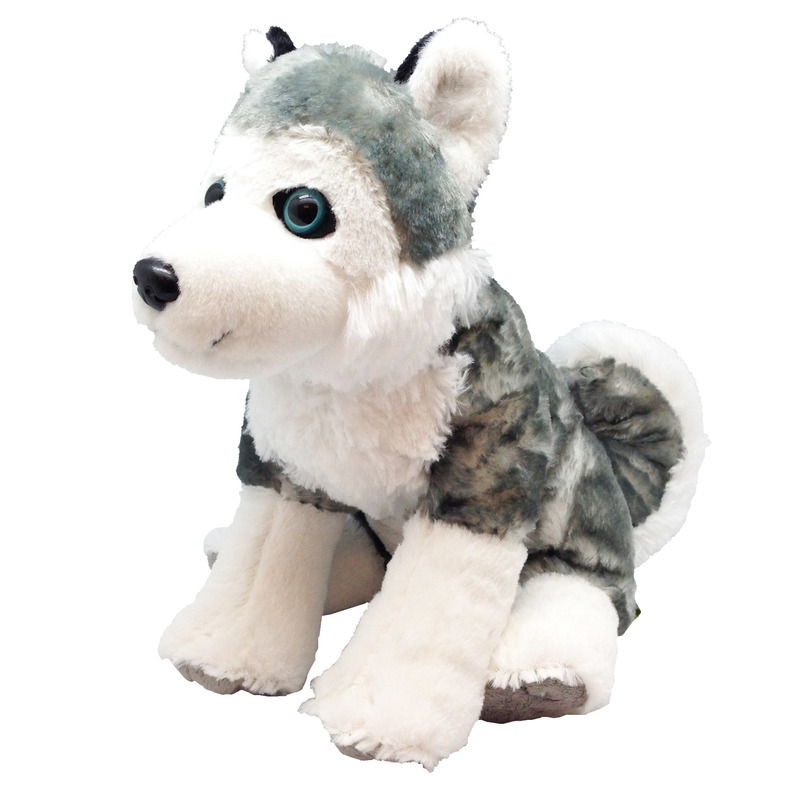 Wild republic - Catelus Husky - Jucarie Plus 30 cm