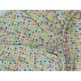 KidsDecor - Cearceaf cu elastic Mozaic Imprimat, Cu patratele din Bumbac, 95x52 cm - 2