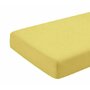KidsDecor - Cearceaf cu elastic Pentru pat tineret din Bumbac, 200x120 cm, Galben - 3