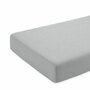 KidsDecor - Cearceaf cu elastic Pentru pat tineret din Bumbac, 200x100 cm, Gri - 3