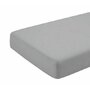 KidsDecor - Cearceaf cu elastic Pentru pat tineret din Bumbac, 110x70 cm, Gri - 1
