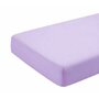 KidsDecor - Cearceaf cu elastic Pentru pat tineret din Bumbac, 200x160 cm, Violet - 3