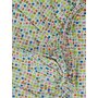 KidsDecor - Cearceaf cu elastic Mozaic din Bumbac, 110x70 cm - 2