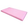 Cearsaf cu elastic roata cu imprimeu Bulinute roz-120*60 cm - 1
