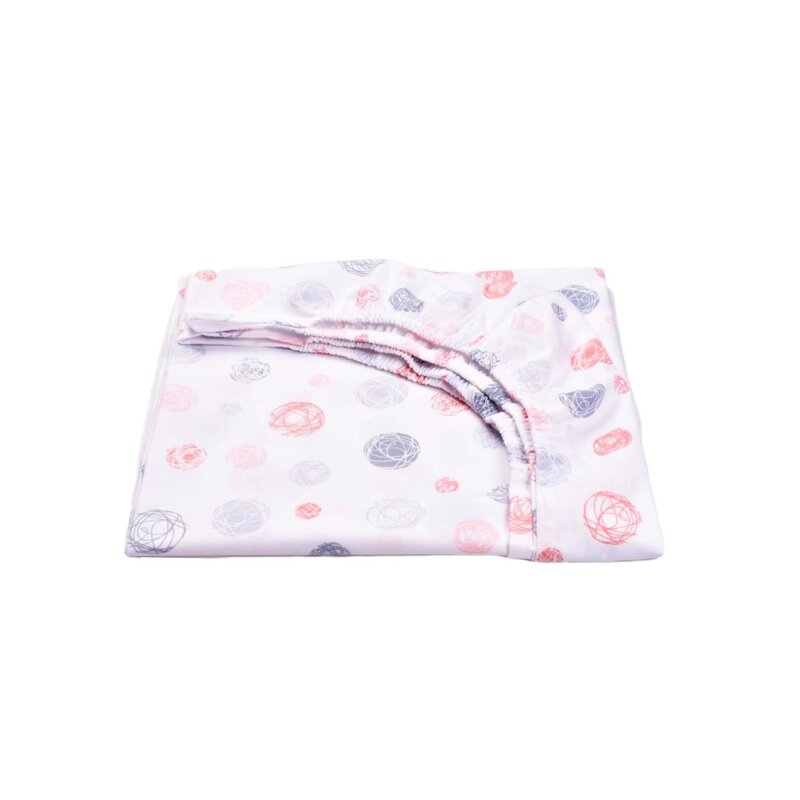 Confort family - cearsaf patut 120x60 cm bumbac 100% model ghemotoace