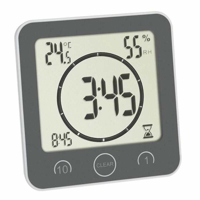Ceas digital cu timer si termohigrometru pentru bucatarie si baie TFA 60.4001.10 Bebe la Masa >> Prepararea Hranei
