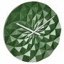 Tfa - Ceas geometric de precizie, analog, de perete, creat de designer, model DIAMOND, verde metalic,  60.3063.04 - 1