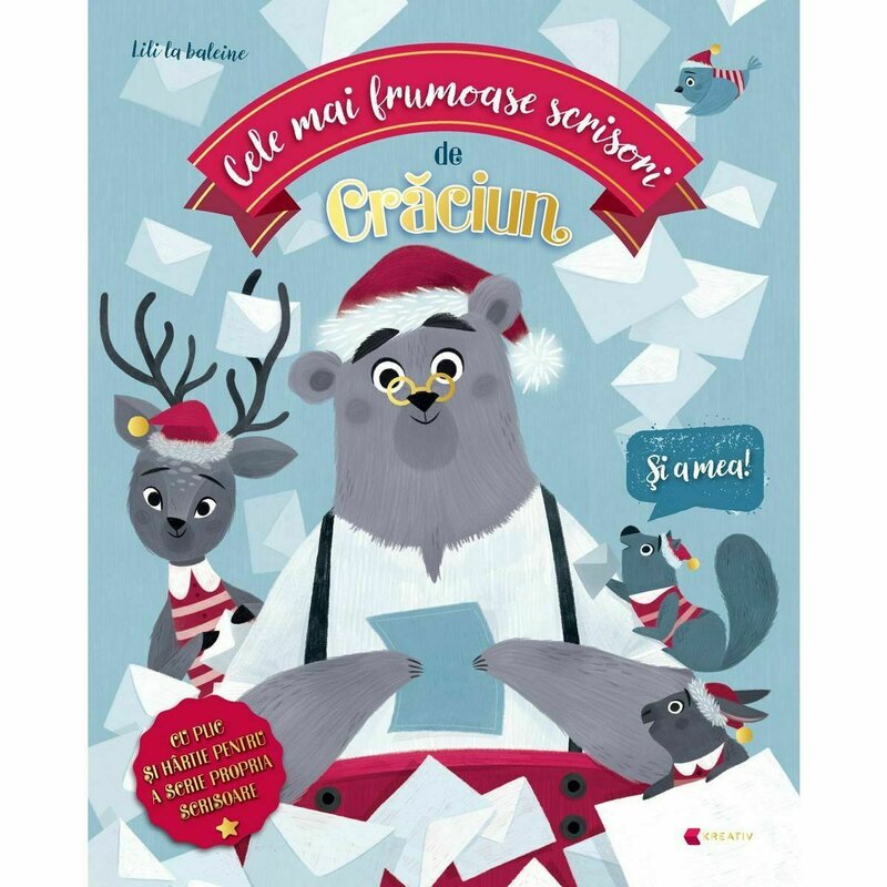 cele mai bune cadouri pentru fete de 10 ani Cele mai frumoase scrisori de Craciun Editura Kreativ EK8695