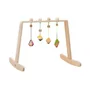 Centru de activitati Montessori cu 4 corpuri geometrice multicolore de jucarie, din lemn, Mobbli - 1