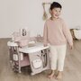 Smoby - Centru de ingrijire pentru papusi  Baby Nurse Doll`s Play Center maro cu 23 accesorii - 6