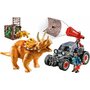 Playmobil - Cercetatori - Automobil si Triceratops - 2