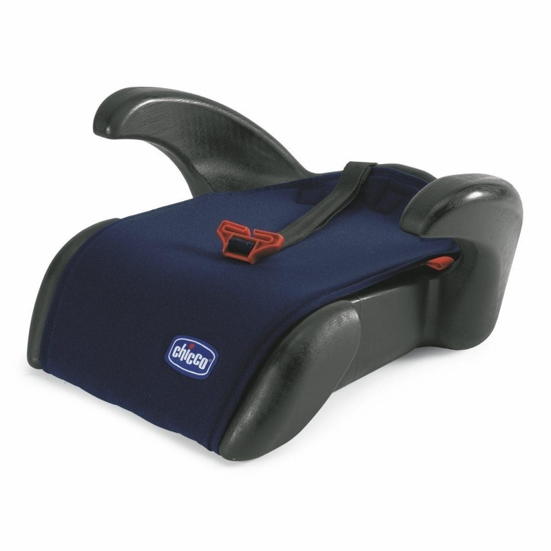 Chicco - inaltator auto, quasar plus, cu forma anatomica pentru fixarea centurii auto, grupa 2/3 (15-36 kg), conform standardului european de securitate ece r44/04, albastru inchis