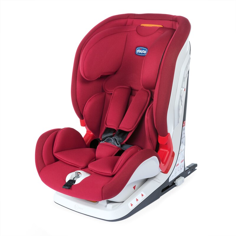 Chicco – Scaun auto copii, YOUniverse Isofix+ Top Tether, 9- 36 kg, Conform cu standardul european de securitate ECE R44/04, Red Passion (9-36