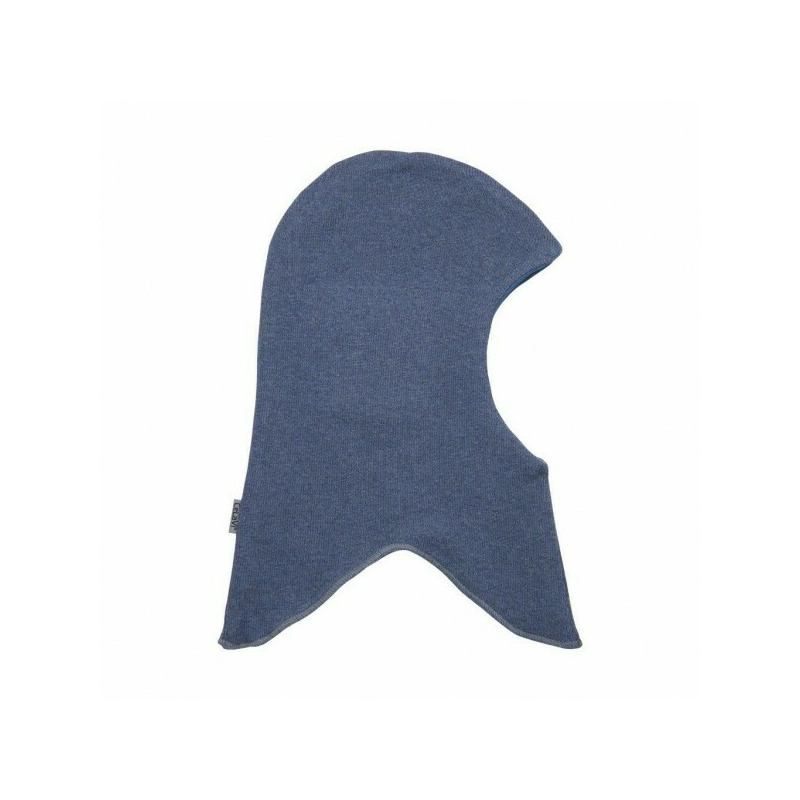 China blue 128/134 - cagula knit din lana si bumbac - celavi