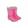 Perletti - Cizme de cauciuc  semitransparente cu margine reflectorizanta - marimi 22 23 Roz - 1
