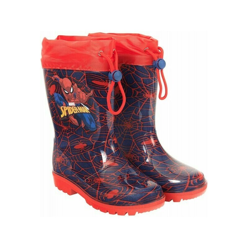 Perletti - cizme de cauciuc spiderman marimi 24 25