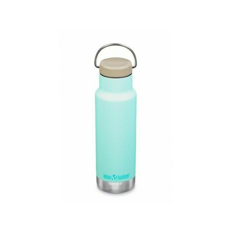 Classic narrow blue tint - termos din otel inoxidabil 355 ml cu capac ermetic - klean kanteen