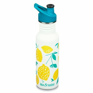 Classic Narrow Lemons - Recipient din otel inoxidabil 532 ml cu capac sport