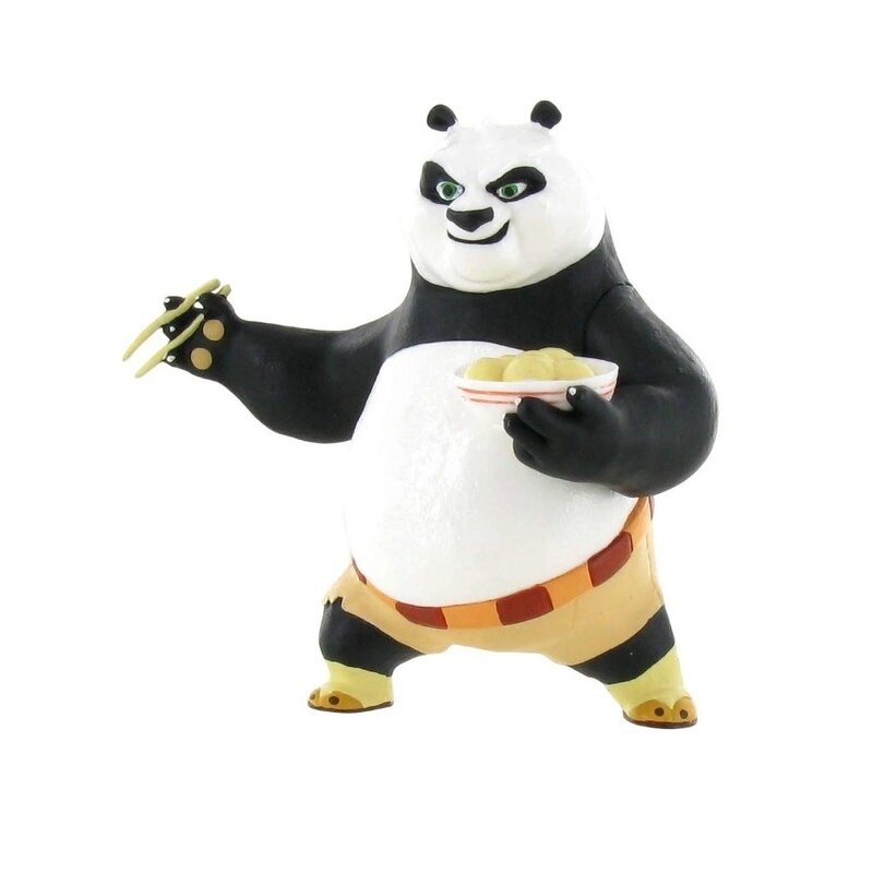 kung fu panda 4 dublat in romana Figurina Comansi - Kung Fu Panda- Po 3 - Eating
