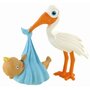 Figurina Comansi - Moments-Stork with Baby Boy - 1