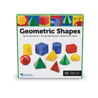 Learning Resources - Corpuri geometrice din plastic 10 piese