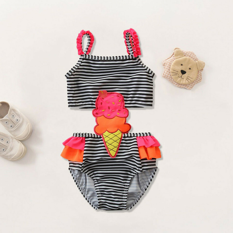 Costum de baie decupat inghetata (marime: 120)