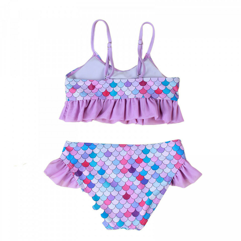 Costum de baie sirena cu solzi (marime: 100)