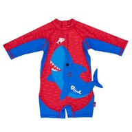 Zoocchini - Costum de baie , protectie UPF50+, Marime M, 12-24 luni - Shark