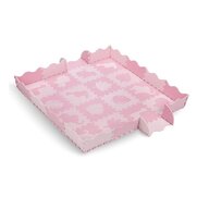 Momi - Covoras de joaca Puzzle 150x150 cm,  Zawi - Pink
